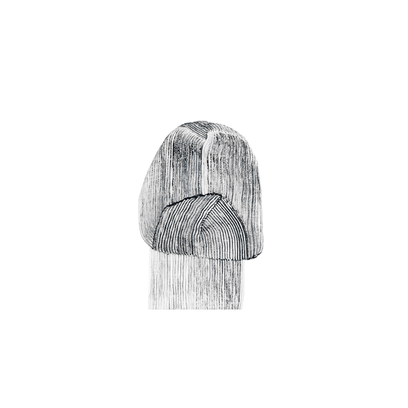 Ronan Bouroullec Drawing kan kjøpes med eller uten ramme. Rammen er spesiallaget til printet.