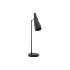 Elegant bordlampe med matt svart finish