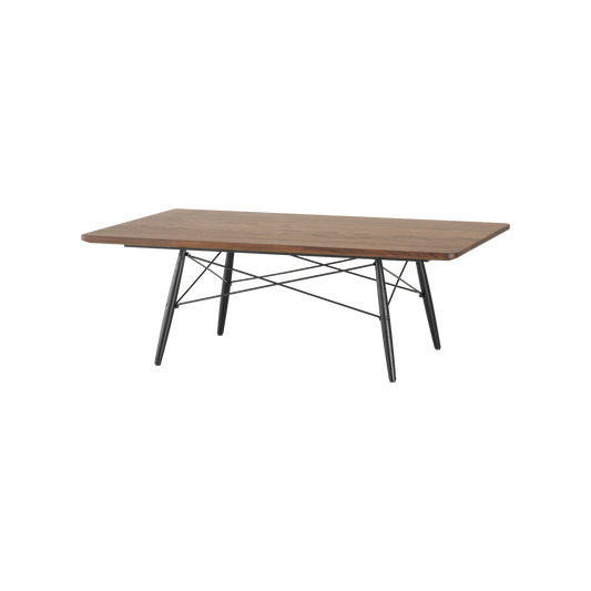 Eames Coffee Table med topp i oljet, amerikansk valnøtt