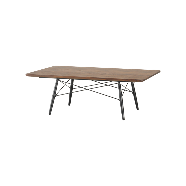 Eames Coffee Table med topp i oljet, amerikansk valnøtt
