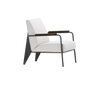 Lenestolen Fauteuil de Salon fra Vitra, ble designet allerede i 1939 av Jean Prouvé. Stolen har delikate og harde linjer. Den har et klart formspråk, som baseres på enkle og estetiske prinsipper.