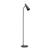 Elegant gulvlampe med matt svart finish