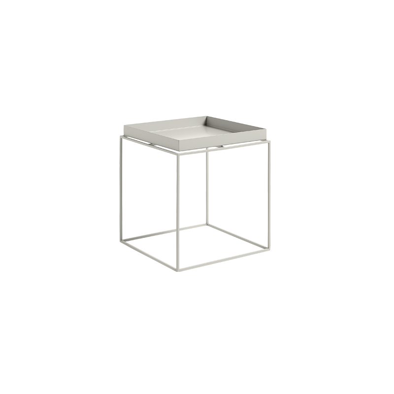 Tray Table M 40x40 Warm Grey