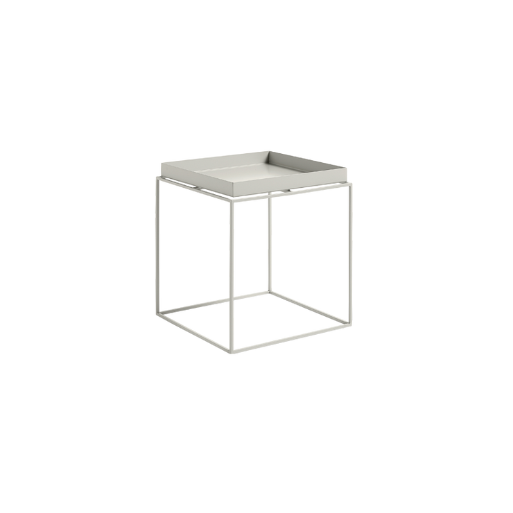 Tray Table M 40x40 Warm Grey