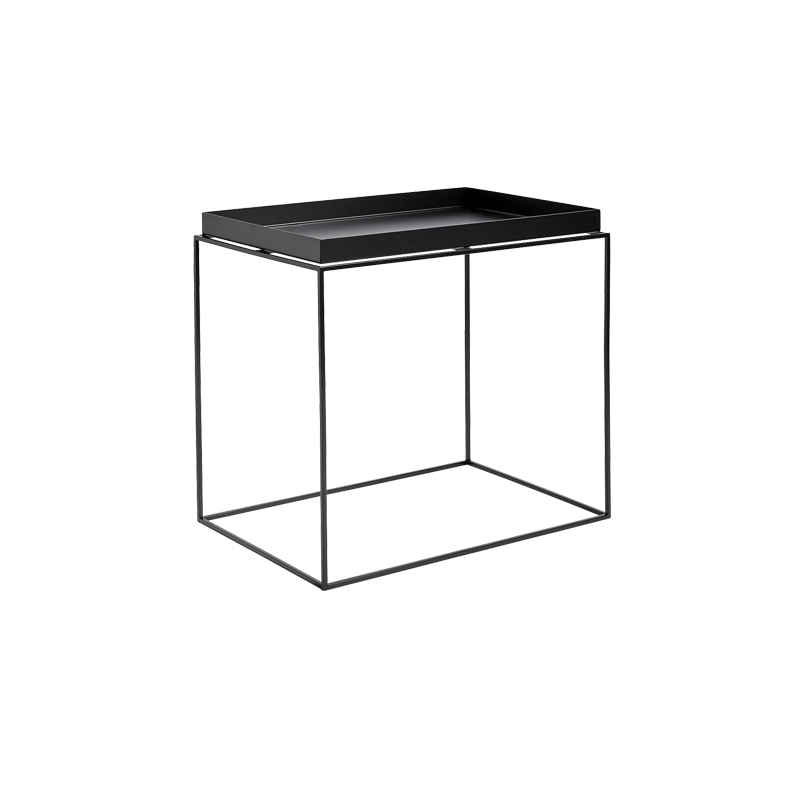 Tray Table L 40x60 Svart