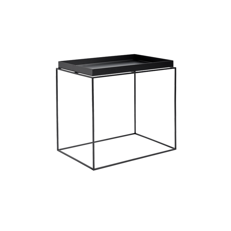 Tray Table L 40x60 Svart