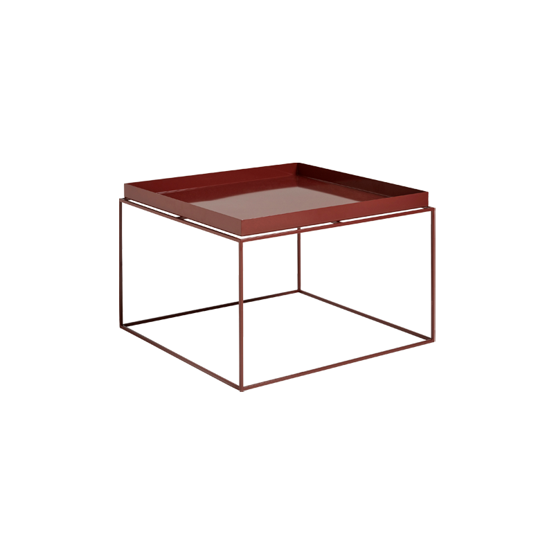 Sofabord Tray Table 60x60 Chocolate High Gloss
