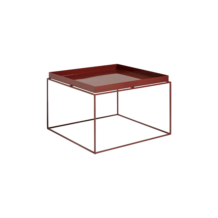 Sofabord Tray Table 60x60 Chocolate High Gloss
